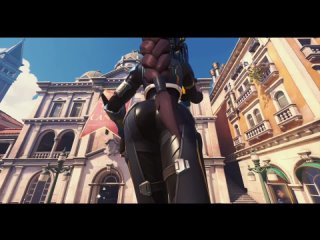 gothic-vora - viewing widowmaker captain lacroix thick big booty in graceful stroll emote in game	[overwatch] / hentai porn
